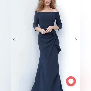Jovani gown blue Perfect for Mother of the Bride of Groom Black Tie Gala